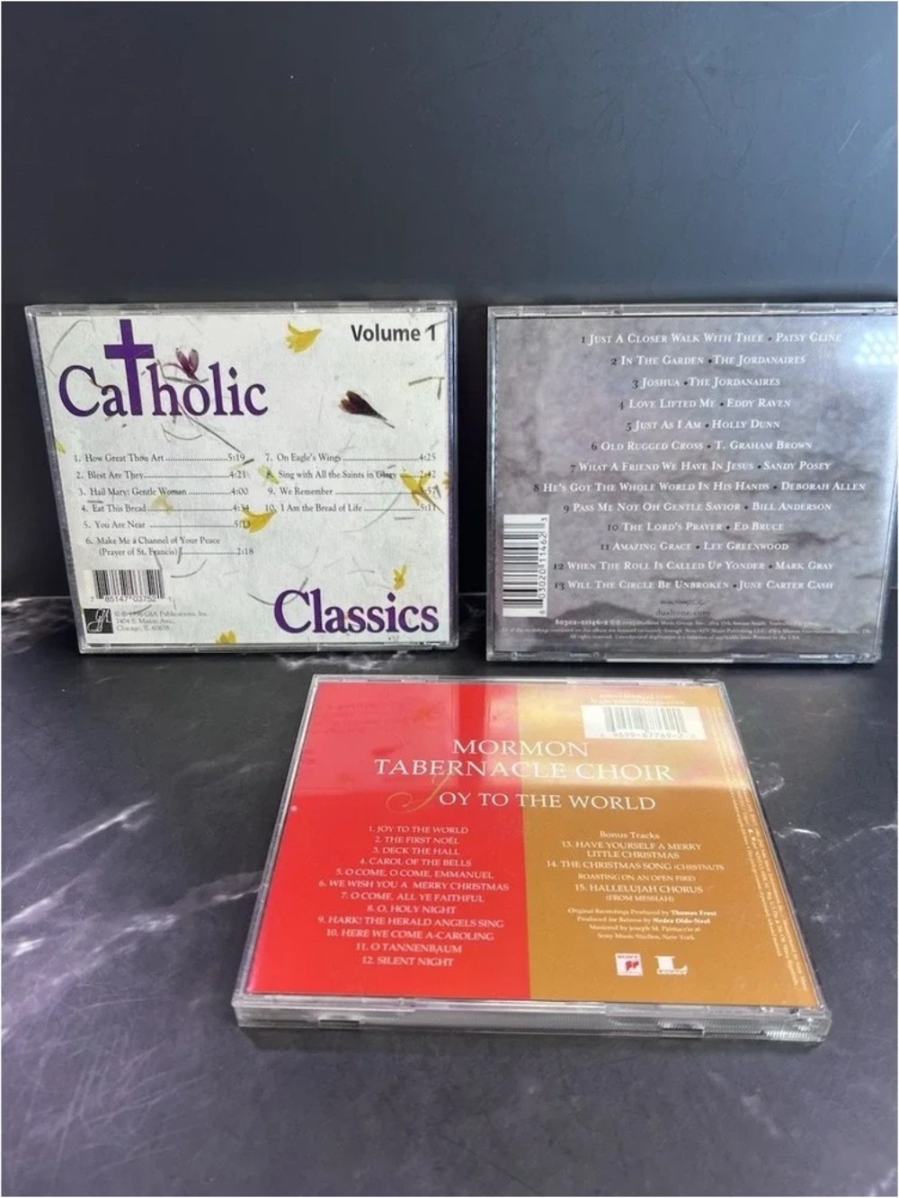 Religious Music CD Lot - Classics, Southern Gospel & Holiday Choir - Picture 2 of 2
